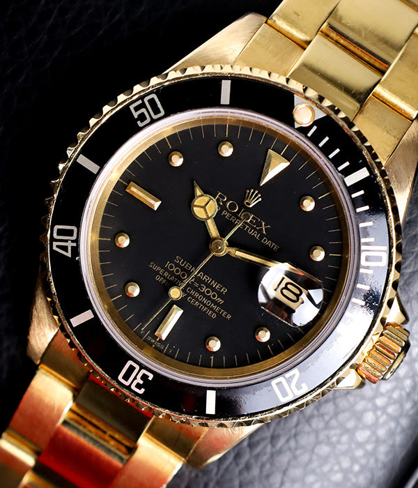 Rolex Submariner 16808 Black Nipple Dial – NW Timepieces