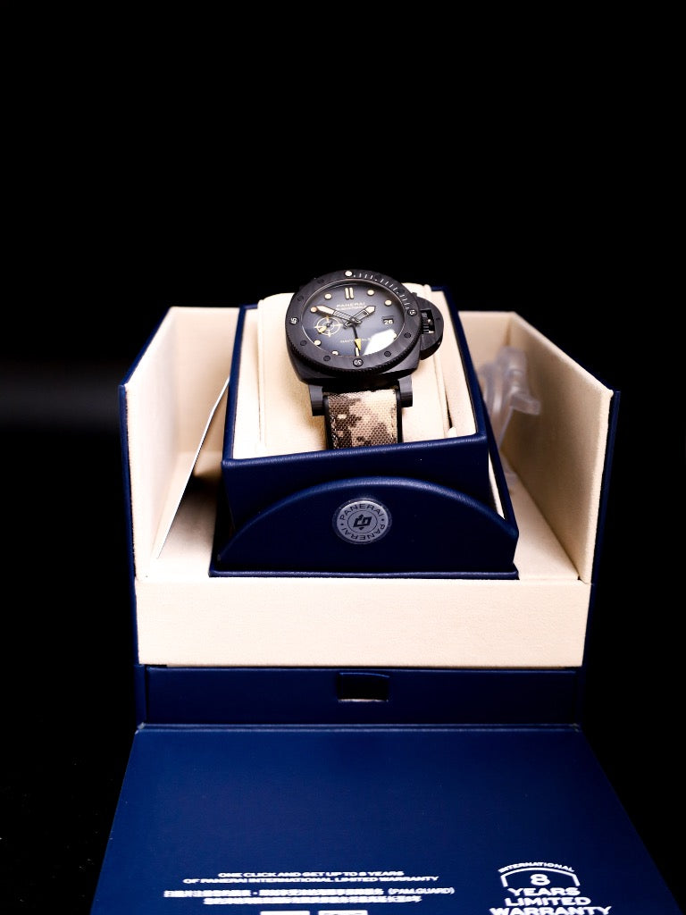 Panerai QuarantaQuattro GMT Navy SEALs Carbotech PAM01513
