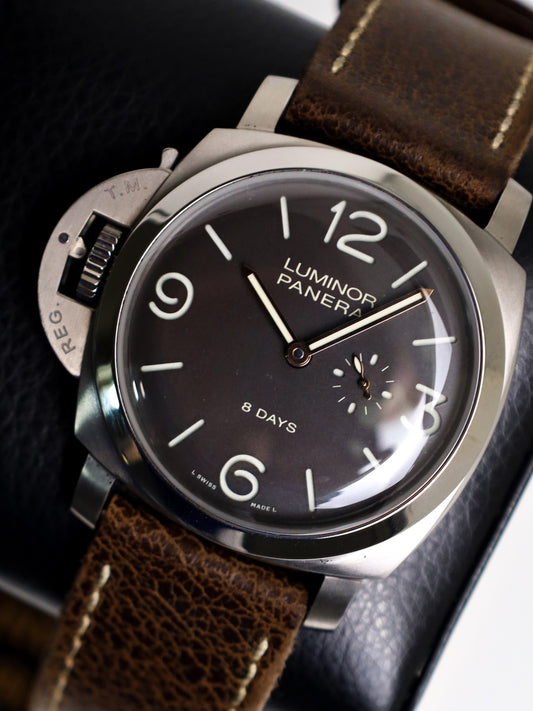 Panerai Luminor 1950 Left-Handed 8 Days Titanio PAM00368
