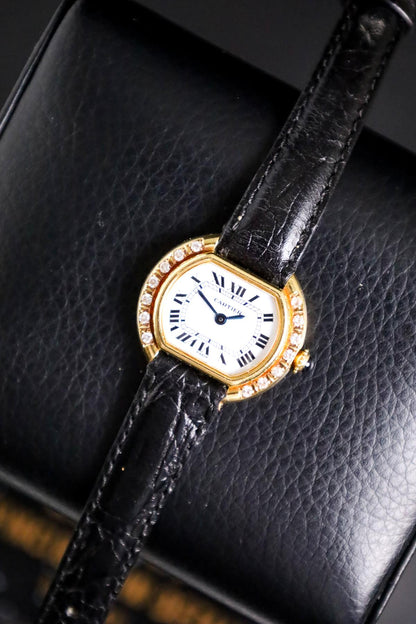 70's-80's Cartier Ellipse 67081 18K Yellow Gold