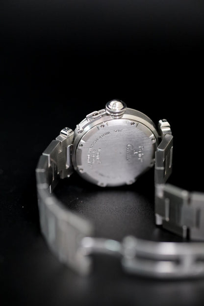 Cartier Pasha C 2475 Stainless Steel Black Dial - view 8