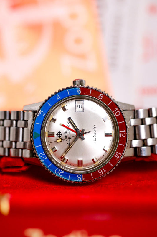 Zodiac Aerospace GMT Pepsi Full Collectors Set 1780B - NW Timepieces