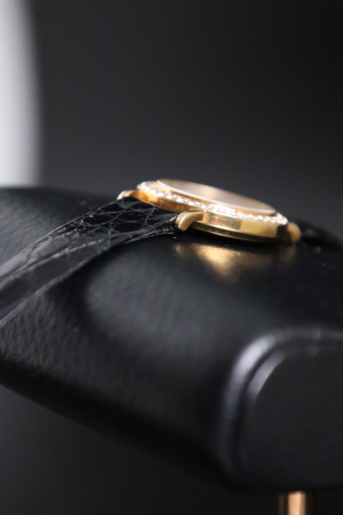 90's Patek Philippe Calatrava 4820 Factory Diamonds