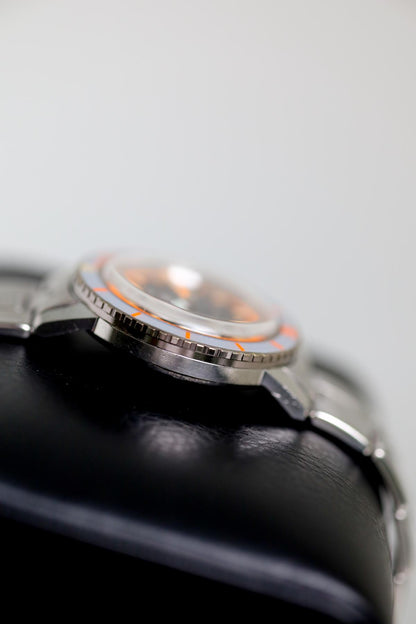 Zodiac Sea Wolf Orange Exotic Dial Very Rare