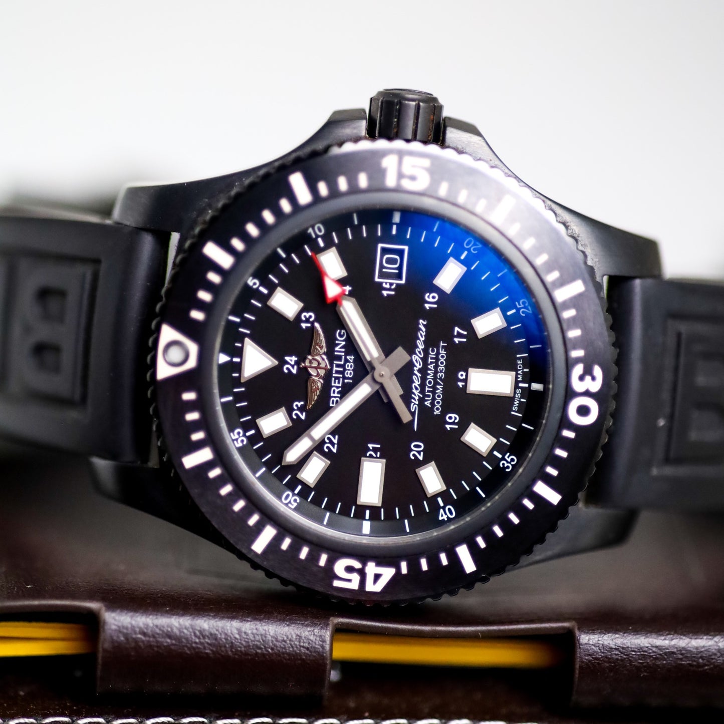 Breitling Superocean 44 Special M17393 Black Dial - NW Timepieces