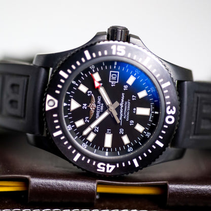 Breitling Superocean 44 Special M17393 Black Dial - NW Timepieces