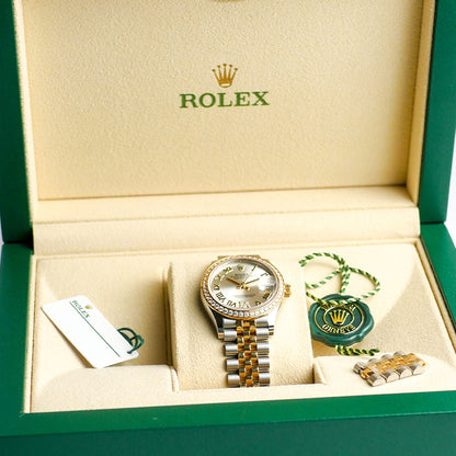 Rolex Datejust 31 Factory Diamond Dial and Bezel 278383RBR