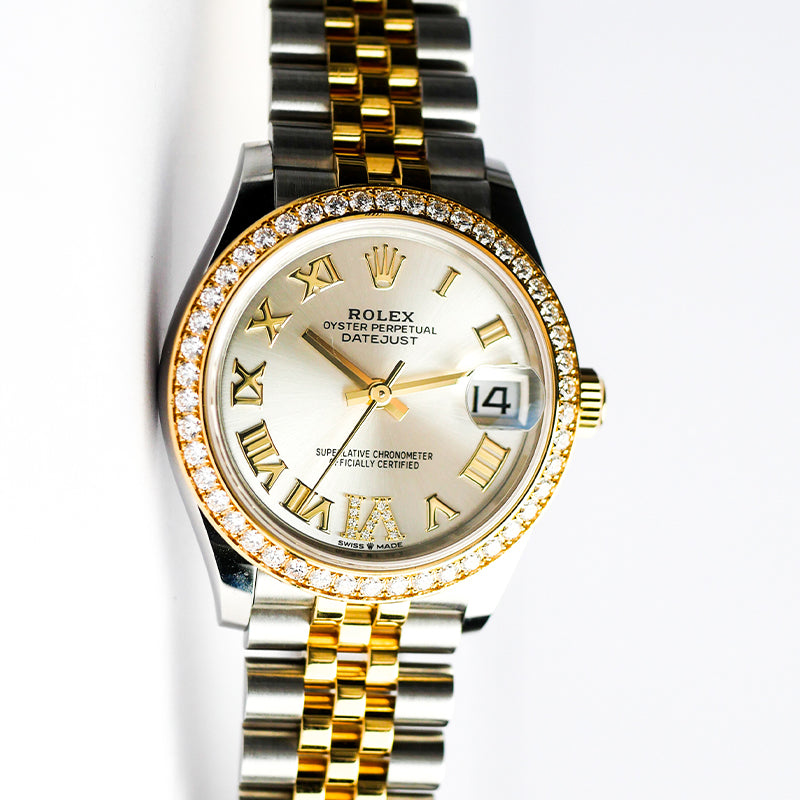 Rolex Datejust 31 Factory Diamond Dial and Bezel 278383RBR