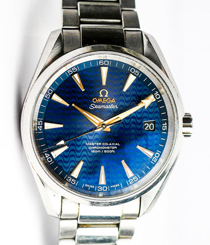 Omega Seamaster Aqua Terra Blue Dial