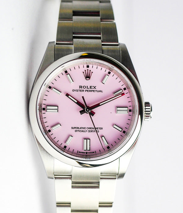 Rolex Oyster Perpetual 36 Candy Pink Brand New