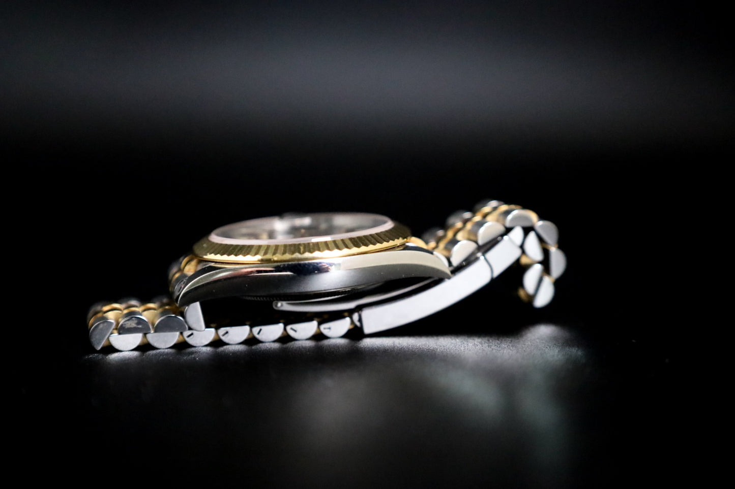 Rolex Datejust 41 126333 Two Tone Yellow Gold Black Stick Jubilee