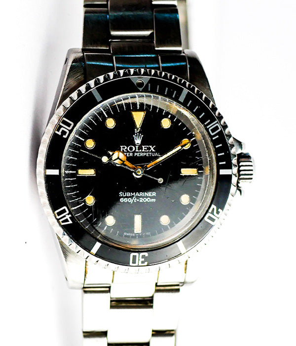 Rolex Submariner (No Date) 5513 All Original With Papers