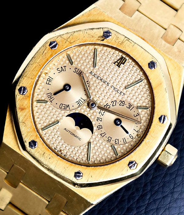 Audemars Piguet Royal Oak Day-Date Monophase Yellow Gold 25594BA MK1