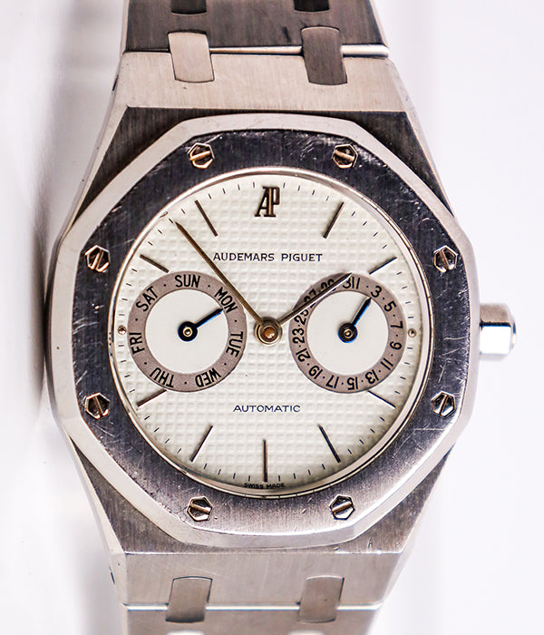 Audemars Piguet Royal Oak Day-Date Certified "Owl" 25572ST RARE