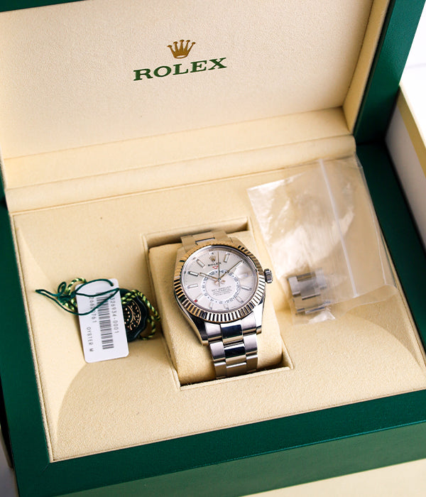 Rolex Sky-Dweller White Jubilee Bracelet 326934