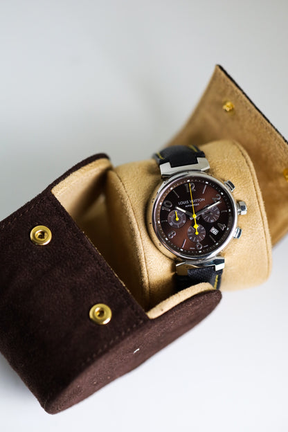 Louis Vuitton Tambour Chronograph with Coffee Table Book TO224898 - view 11