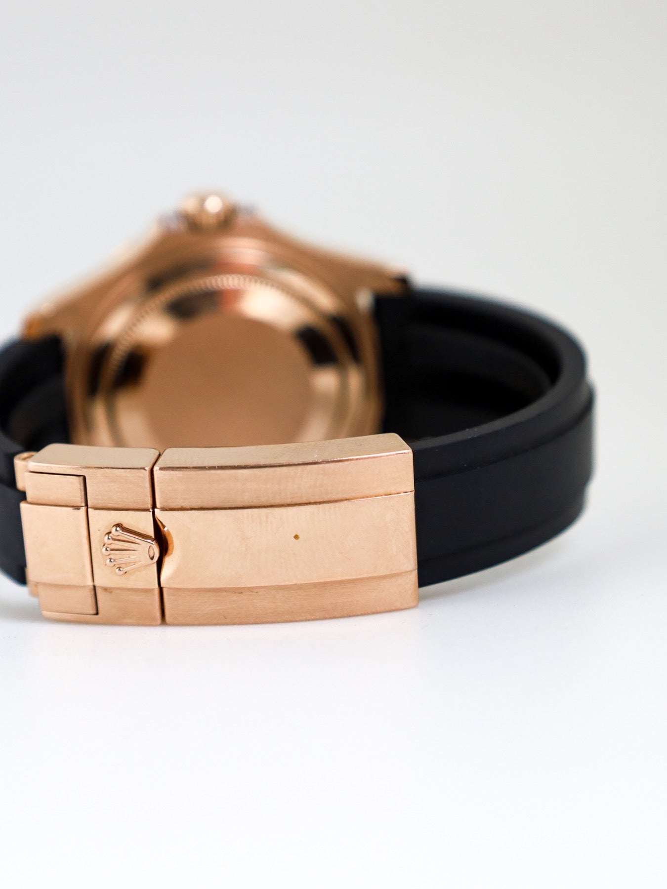 Rolex Yacht-Master 37 268655 Rose Gold Oysterflex Natural Diamonds