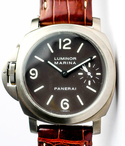 Panerai Luminor Marina Pam00056 Titanium Left Handed 44mm