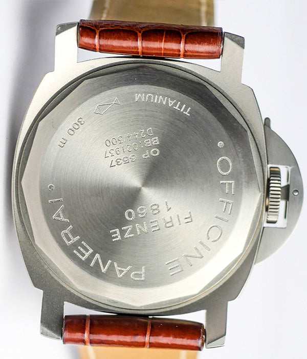 Panerai Luminor Marina Pam00056 Titanium Left Handed 44mm