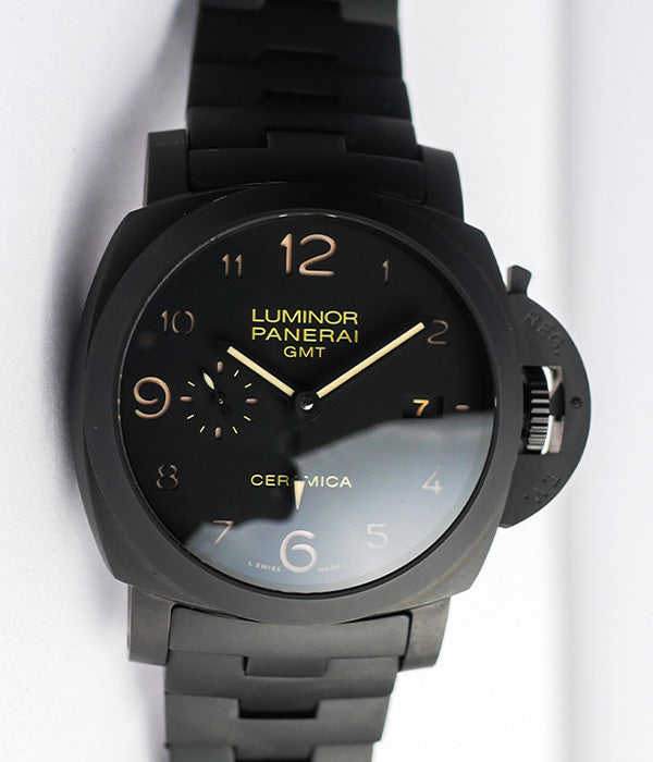 Panerai Luminor 1950 3 Days GMT Automatic Certified PAM00441 GMT FULL CERAMIC