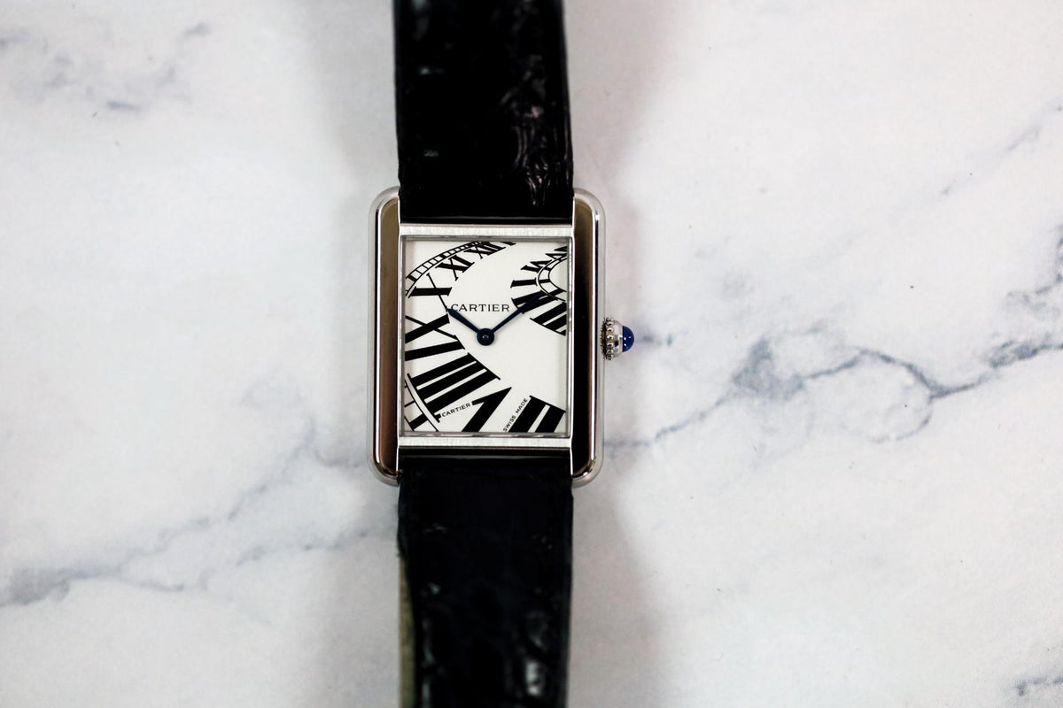 Cartier Tank "Piano" dial W5200018