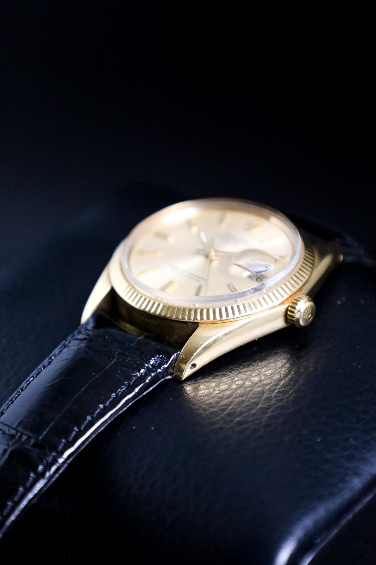 1973 Rolex Perpetual Date 1503 18K Yellow Gold