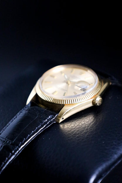 1973 Rolex Perpetual Date 1503 18K Yellow Gold