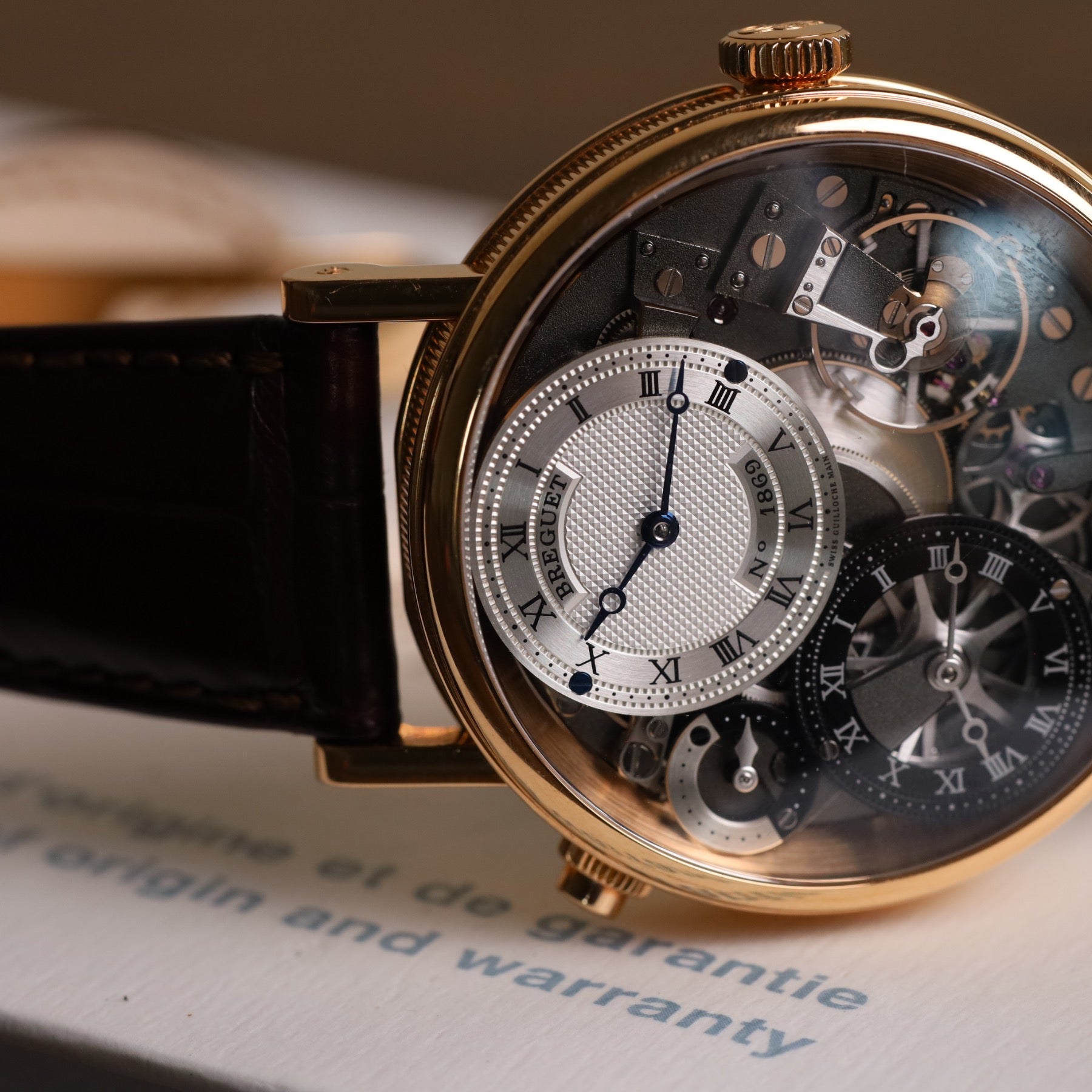 Breguet Tradition 7067br/g1/9w6 GMT Rose Gold Skeleton