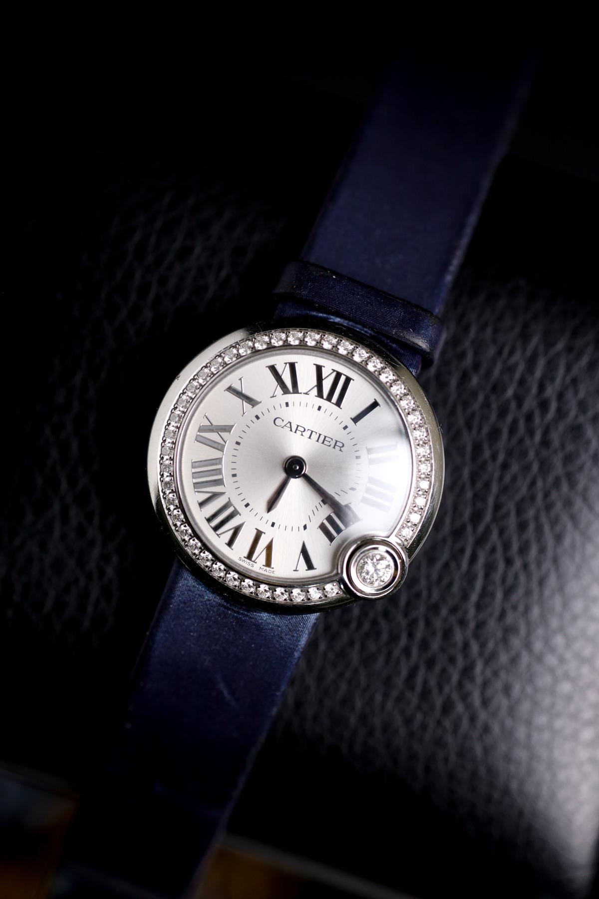 Cartier Ballon Blanc W4BL0003 Factory Diamonds