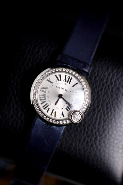 Cartier Ballon Blanc W4BL0003 Factory Diamonds