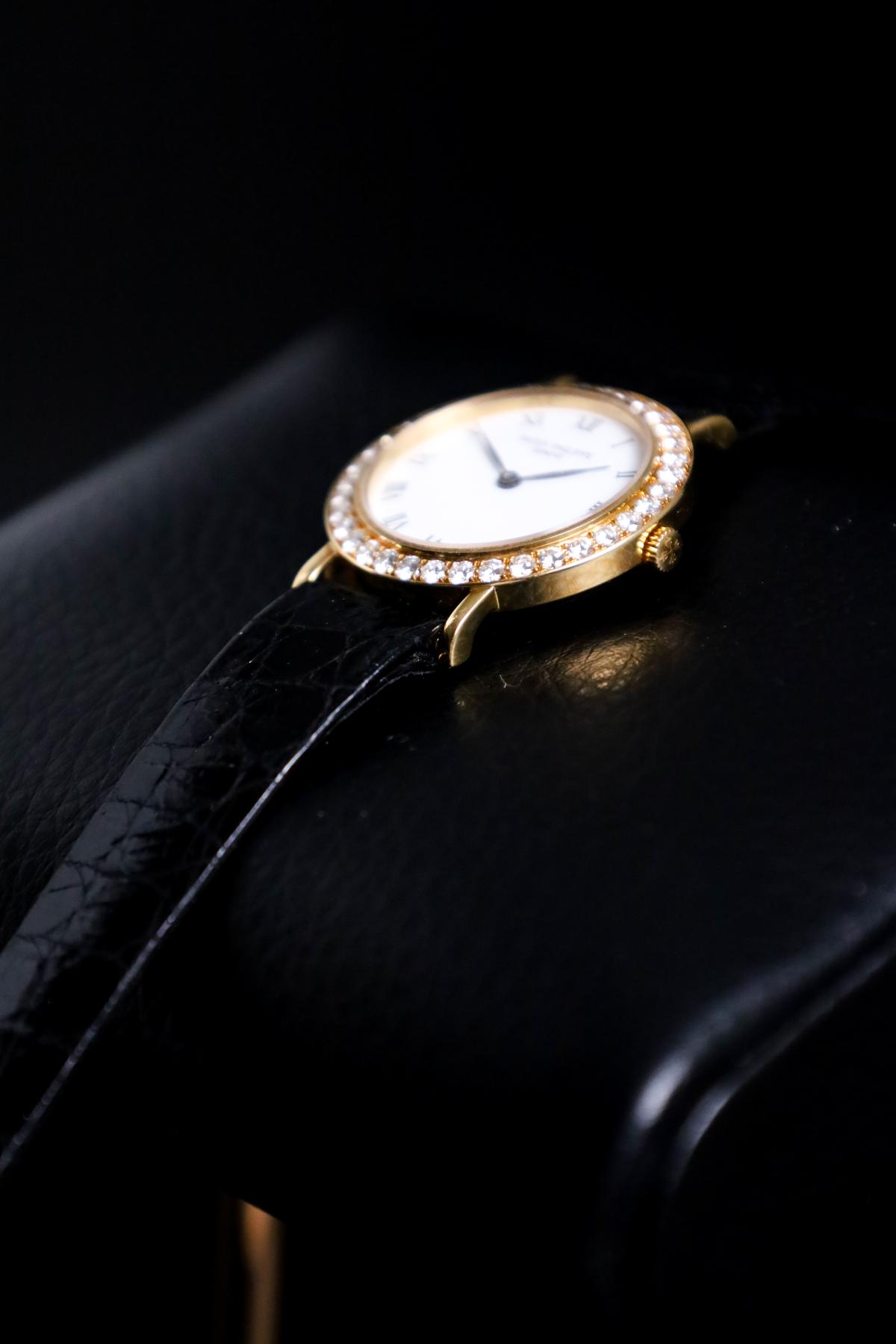 90's Patek Philippe Calatrava 4820 Factory Diamonds