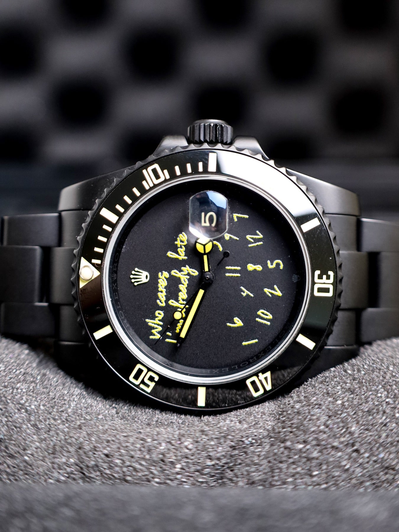 Rolex Submariner Date VENOM "Who Cares"? 116610LNBlack