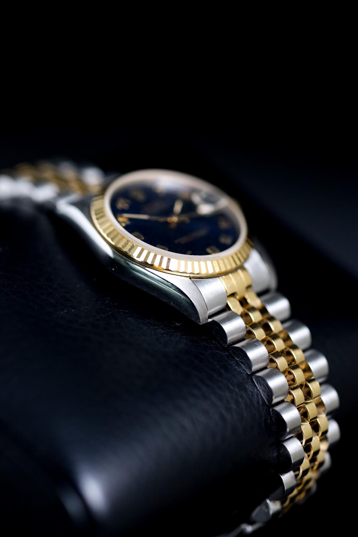 1995 Rolex Datejust 31 68273 Blue Anniversary