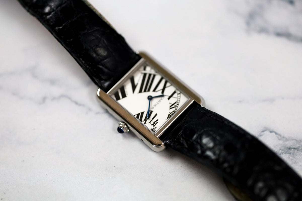 Cartier Tank "Piano" dial W5200018