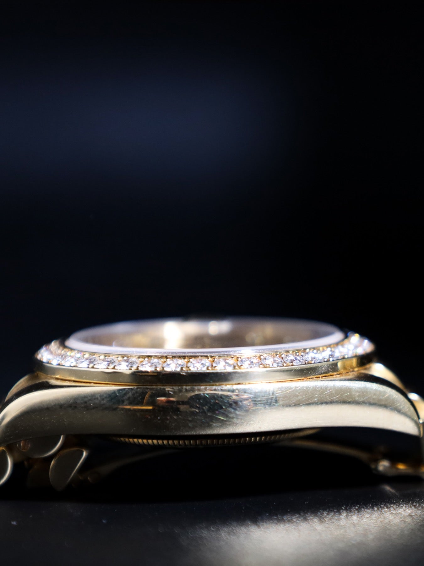 Rolex Day-Date II 218348 41mm Factory Diamond Bezel And Dial All Factory Discontinued