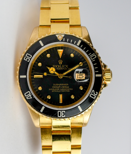 Rolex Submariner 16808 Black Nipple Dial