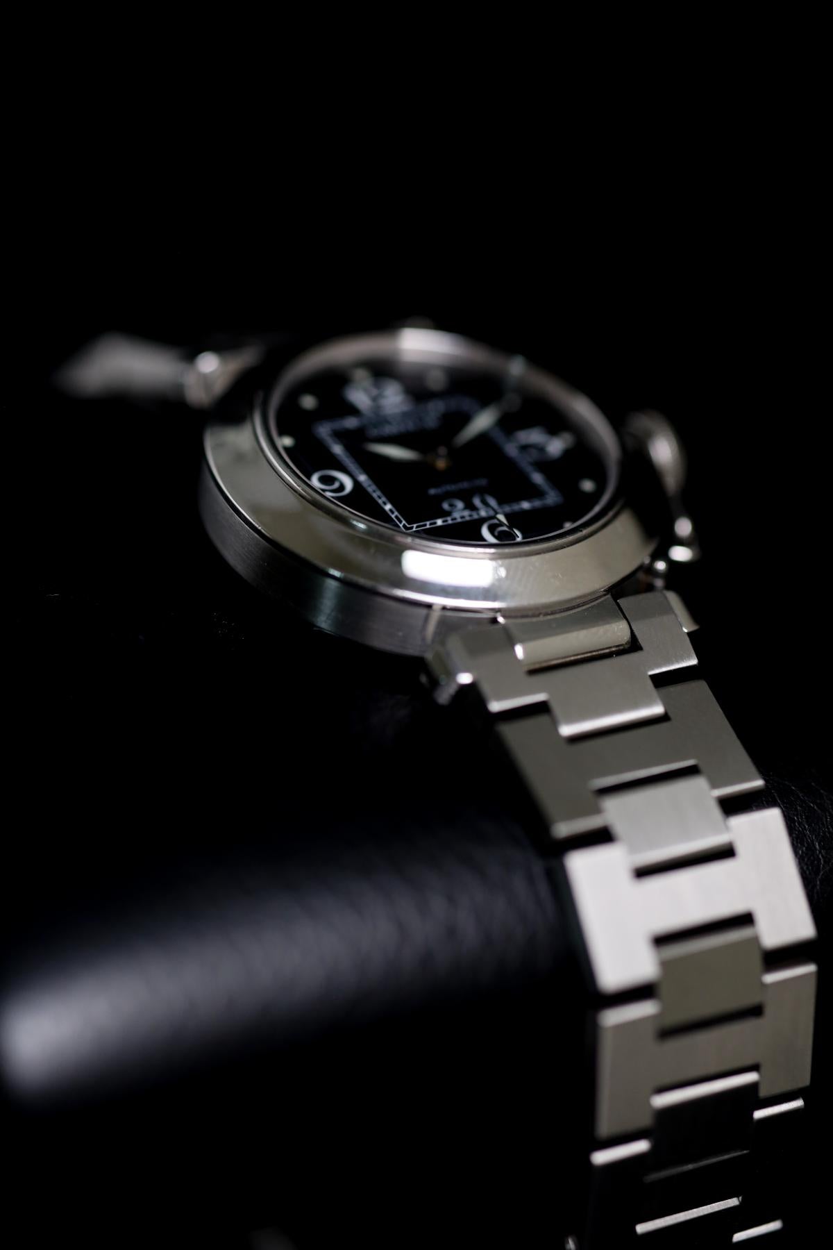 Cartier Pasha C 2475 Stainless Steel Black Dial - view 3