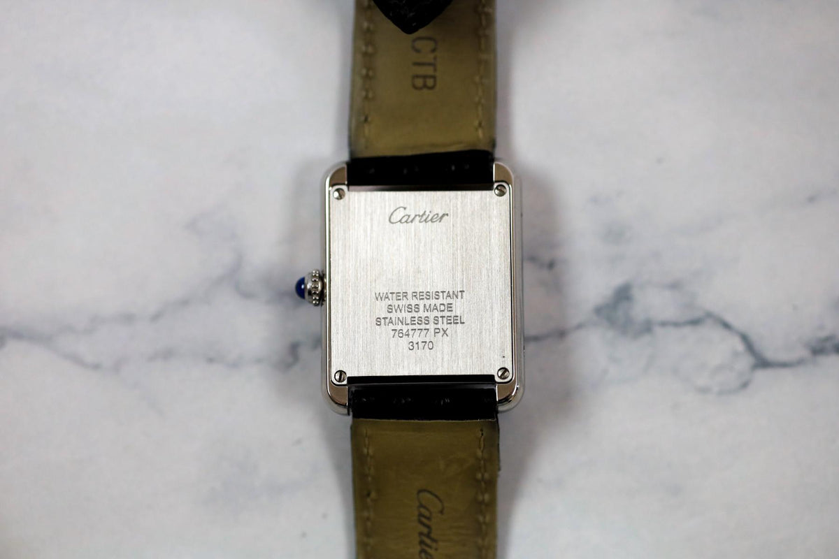 Cartier Tank "Piano" dial W5200018