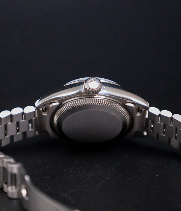 Rolex Lady-President White Gold Factory Diamond Dial With Rolex Service Card