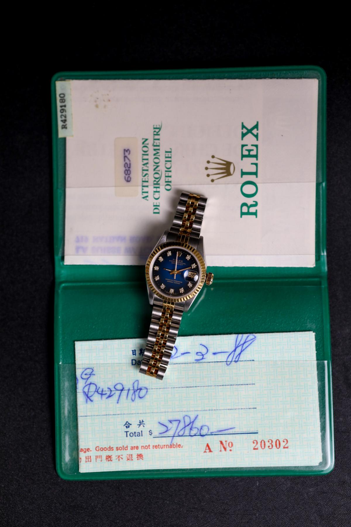 Rolex Lady-Datejust 69173 Two-Tone Steel & Gold - view 10
