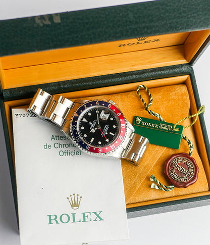 Rolex GMT Master II 16710 Pepsi Collector set