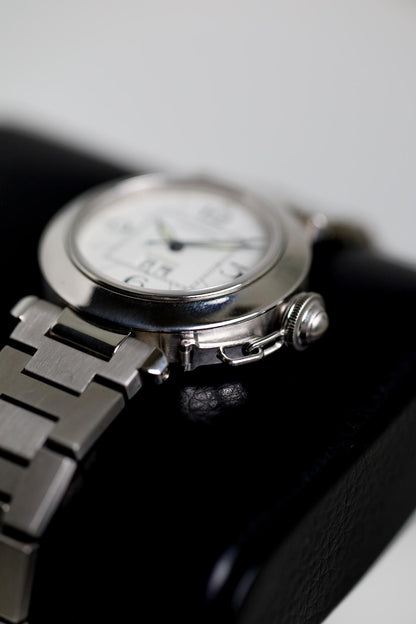 Cartier Pasha C Big Date 2475 Stainless Steel White Dial - view 2