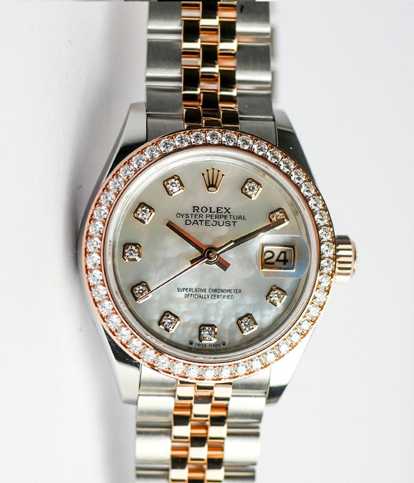 Rolex Ladies Datejust 279381RBR Mother of Pearl