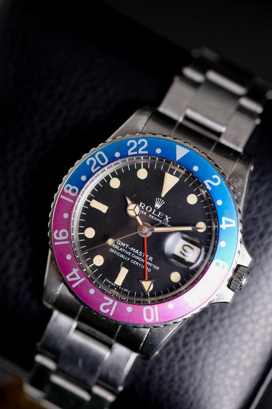 Rolex GMT-Master 1675 All Original MK1 Dial Deep Patina 1968