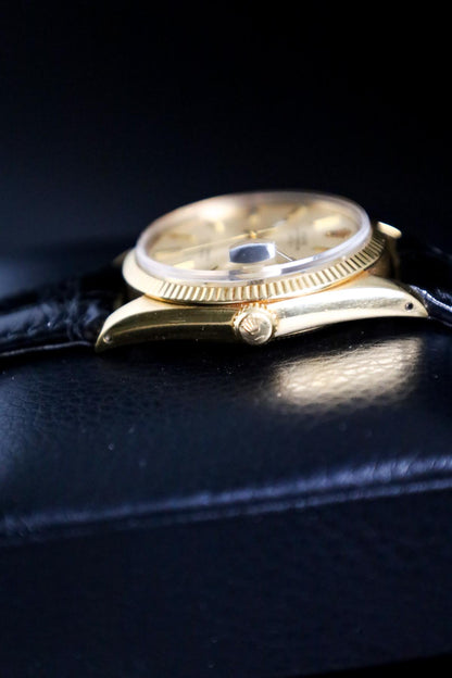 1973 Rolex Perpetual Date 1503 18K Yellow Gold