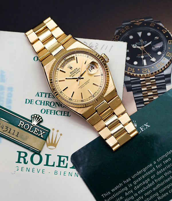 Rolex Day-Date Oysterquartz 19018