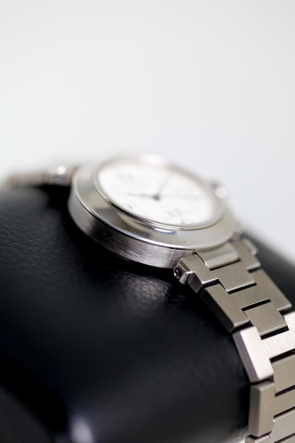 Cartier Pasha C Big Date 2475 Stainless Steel White Dial - view 7