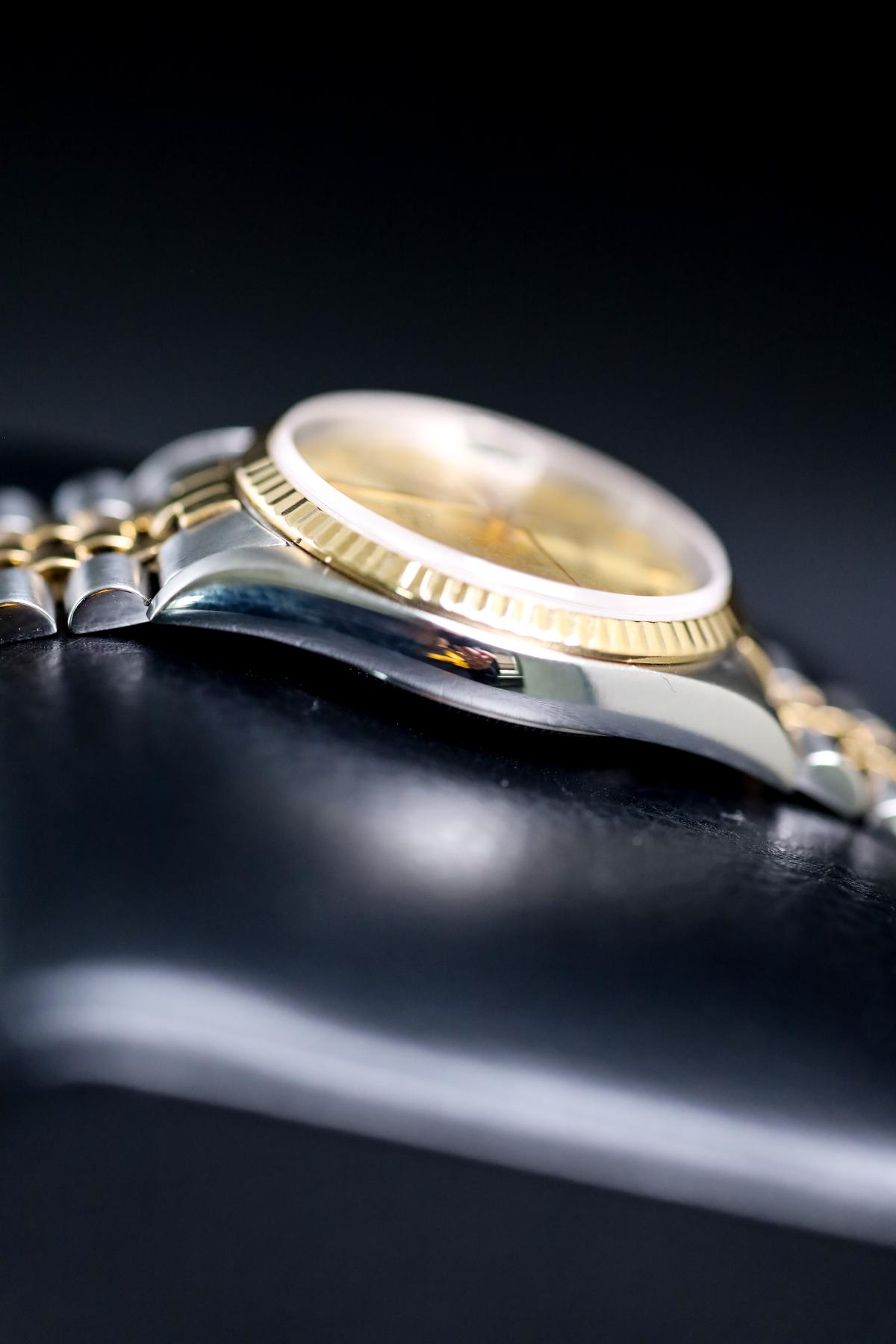 1997 Rolex Datejust 36 16233 Champ Roman