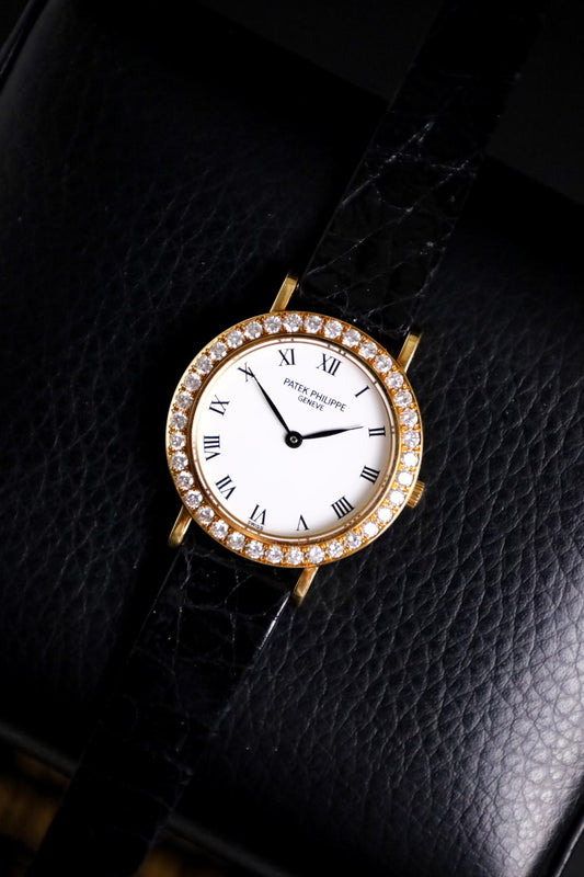 Patek Philippe Calatrava 90's Calatrava Factory Diamonds