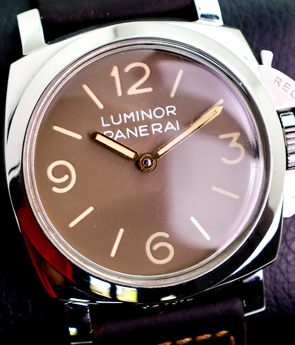 Luminor 1950 3 Days 47 Pam00663 Brown Dial